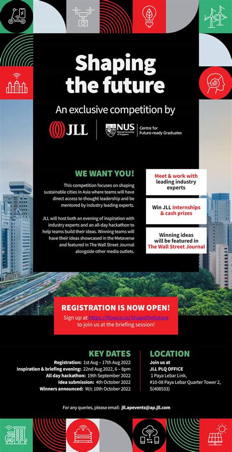 Shaping the Future Competition by JLL - NUS Centre for Future-ready Graduates