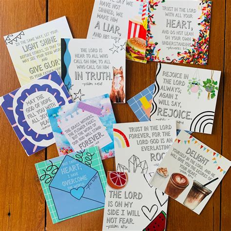 Buy Tween Girl Bible Verse Cards, Scripture Cards, Bundle 3, Set of 12 ...