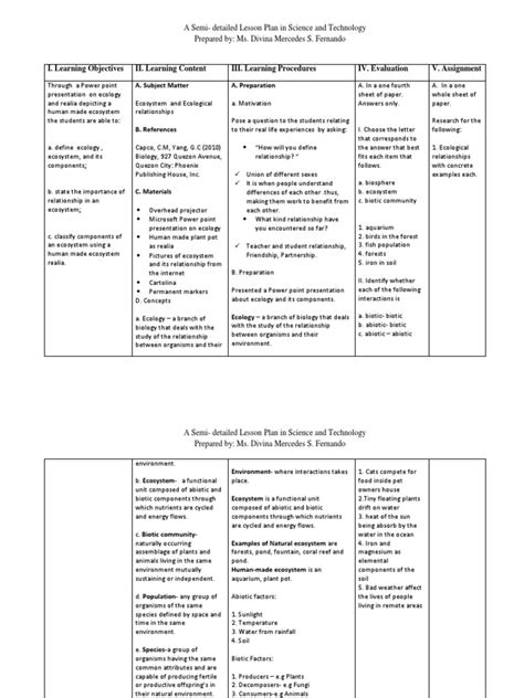 Ecosystem Lesson Plan 的图像结果