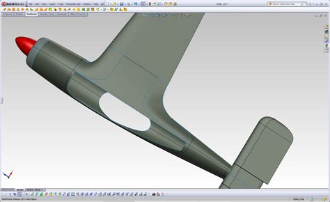 Image result for Fighter Jet Wing SolidWorks Design