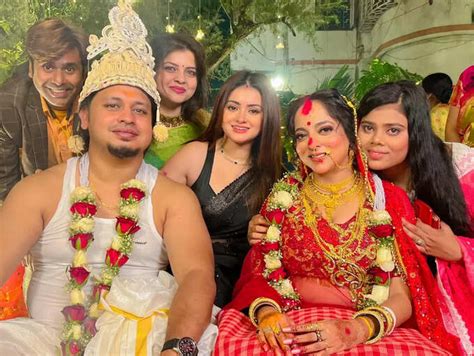 Sohini Guha Roy, Chandni Saha, Misty Singh attend friend Ayeashrya ...