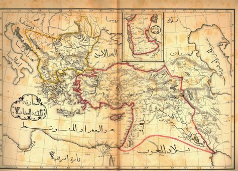 Afternoon Map: The Most Beautiful 19th Century Arabic Maps of Syria and Palestine