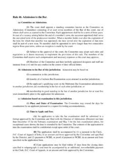 Rule 46. Admission to the Bar - DC Courts / rule-46-admission-to-the ...