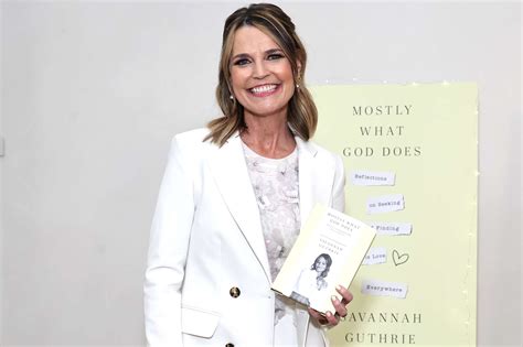 Savannah Guthrie’s New Book, 'Mostly What God Does,' Targeted in Online ...