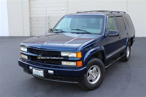 2000 Chevrolet Tahoe Z71. . . . Excellent 4x4 Off Road Package. . . . . 5. 7l Engine