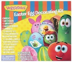 Paper Magic Veggie Tales Egg Decorating Kit for 3+ Years Kids - Veggie ...