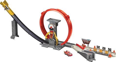 Buy Disney Pixar Cars XRS Rocket Racing Super Loop Toy Race and Stunt ...