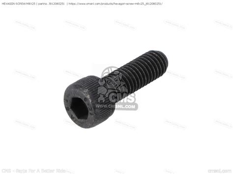 HEXAGON SCREW M8X25 for 390 Adventure, orange - CKD CO 2020 - order at ...