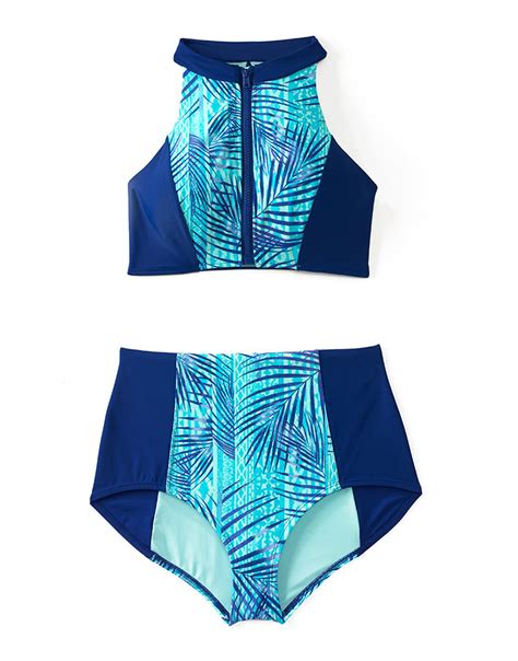 Talya Bralette Swim Top High neck bikini, XS-XL | Adore Me