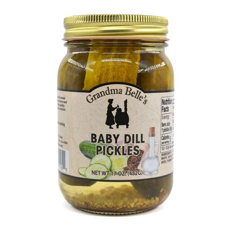 Baby Dill Pickles – Lil Turtles