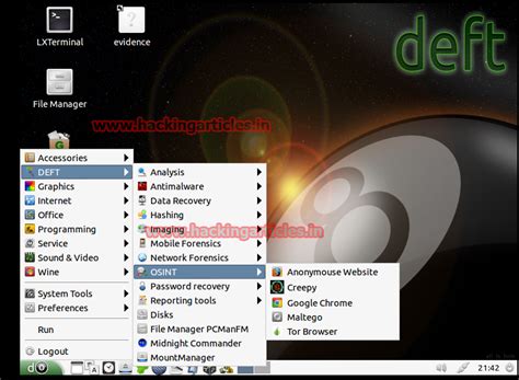 Forensic Investigation Tutorial Using DEFT - Hacking Articles