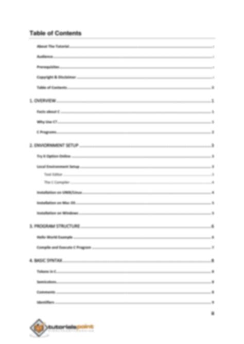 +C Tutorial Tutorials Point 的图像结果