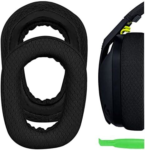 Geekria Comfort Mesh Fabric Replacement Ear Pads for Logitech G435 G335 ...