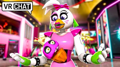 Glamrock Chica TRAPPED Cupcake in VRCHAT - YouTube