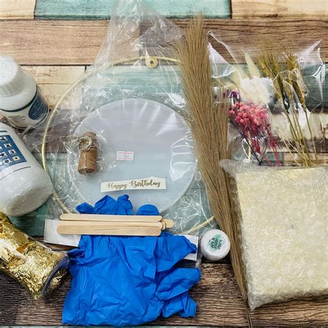 DIY Metal Hoop Hanging Photo Frame Kit – Affection Art n Resin Store