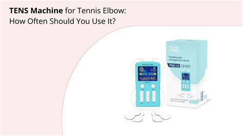 TENS Machine for Tennis Elbow: Usage Guide – UltraCare PRO