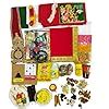 Poojnam Durga Puja Samagri Kit : Complete Set of 36 Essentials for ...