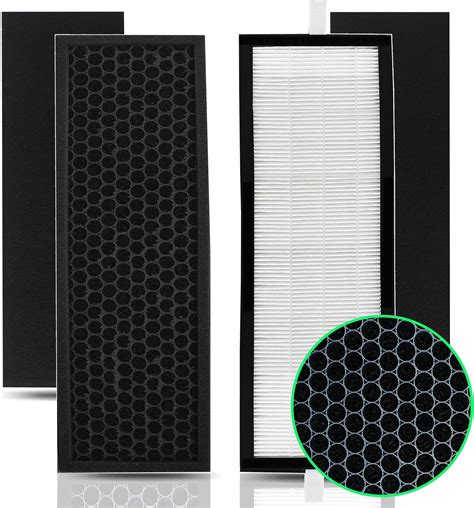 Amazon.com: VNAF93 2 Pack HEPA Filter with Carbon Pre-Filter for Alen ...