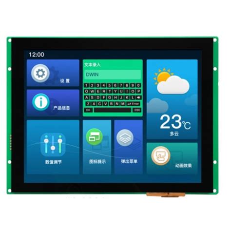 Buy DWIN 8inch, 1024*768 Smart LCD Module UART display DMG10768C080 ...