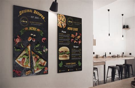 Menu Card in MS Design 的图像结果