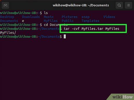 How to Create Tar File of a Folder in Linux 的图像结果