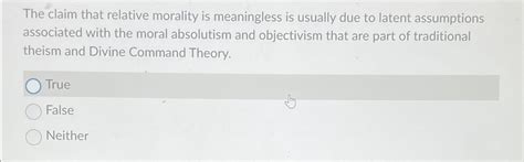 Morality Is Relative 的图像结果