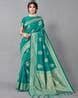 Buy Rama Green Sarees for Women by Siril Online | Ajio.com