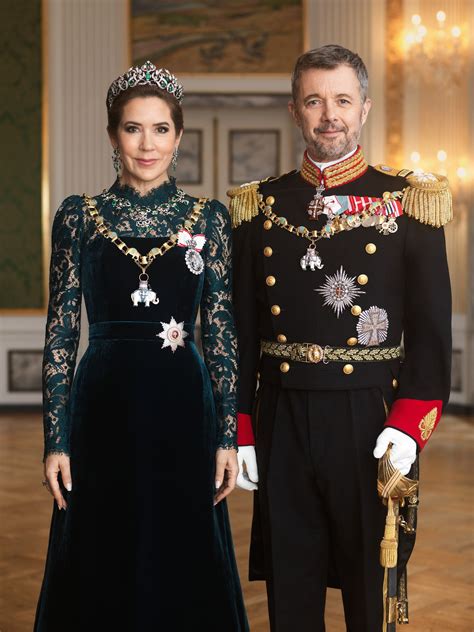Official Portraits of the King and Queen of Denmark — Royal Portraits ...