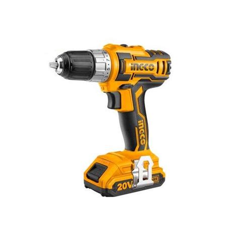 Buy Ingco Cordless Drill Lithium-Ion 2.0Ah CDLI2002 Online - Technocart