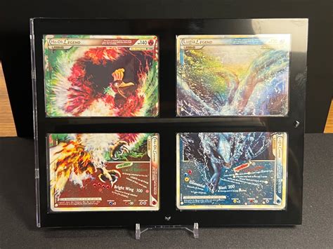 Pokemon Cards Ho-Oh and Lugia Legend - Top and Bottom cards FREE ONE ...