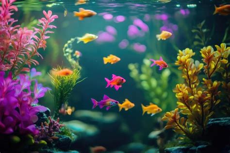 Image result for Colorful Fish Tank