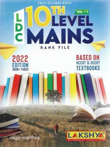 Fully Syllabus Based Ldc 10th Level Main Rank File Based On Ncert ...