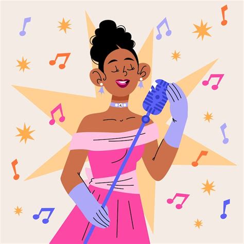 Cartoon singer Images - Free Download on Freepik