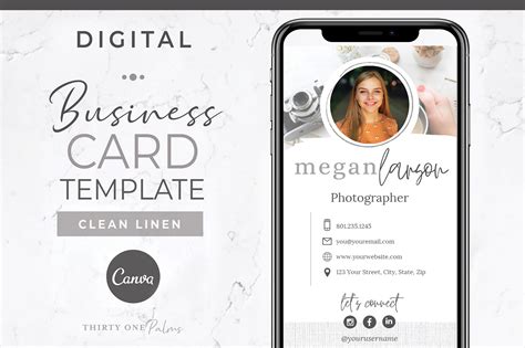 Image result for Digital Business Card Examples