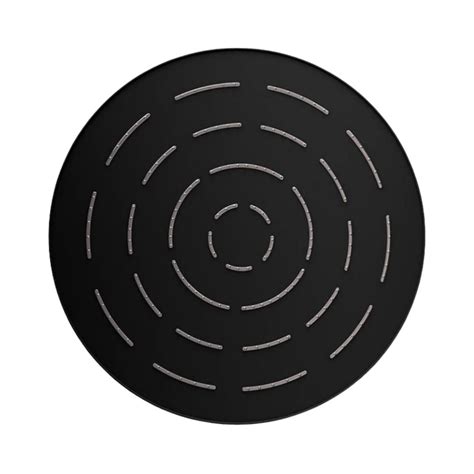 Jaquar Single Flow Overhead Showers OHS-BLM-1603 - Black Matt on Decure.in