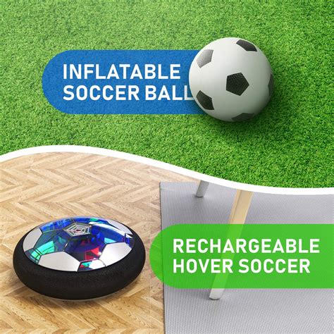 Children Hover Soccer Ball With 2 Goals – trendytoysco