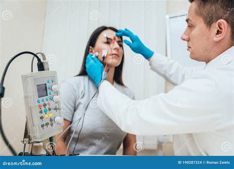 Reception at the Doctor-neuropathologist. Medical Examination in Hospital Stock Photo - Image of ...