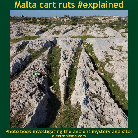 Malta cart ruts #explained: Photo book investigating the ancient ...