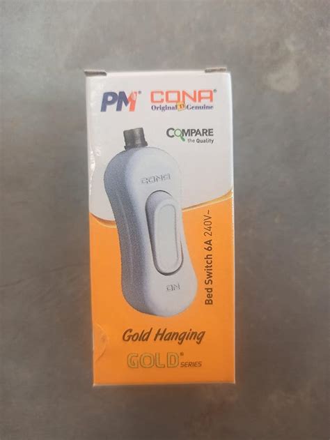 CONA 1451 Gold Hanging Bed Switch 6A/240V, Pack of 5|Electric Switches ...