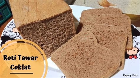 resep roti tawar lapis coklat