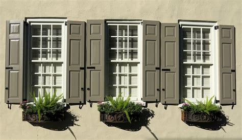 House Exterior Window Shutters
