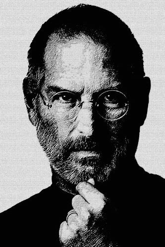 Art Emporio 'Steve Jobs - I Think B/W' Poster (Art Print, 60.96 cm x 40 ...