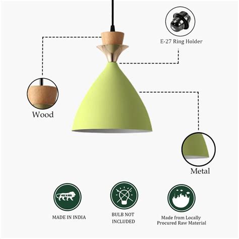 Buy HOMESAKE Metal Pendant Ceiling Lamp from Homesake at just INR 1398.0