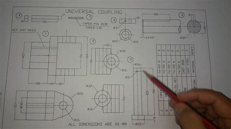 Image result for Universal Coupling Drawing
