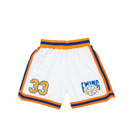 White Ewing Basketball Shorts | Mens – Ewing Athletics