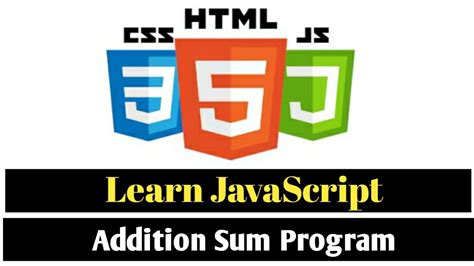 Image result for How to Add Two Numbers in JavaScript