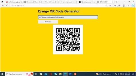 Image result for QR Code Generator Using Flask Application