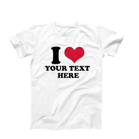 I Heart Shirt, Custom I Heart Shirts, I Heart Custom Shirts, Custom I ...