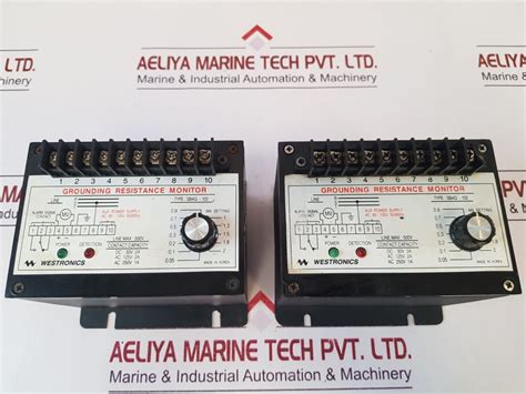 Westronics Sbag-102 Grounding Resistance Monitor Dch-12N – Aeliya ...