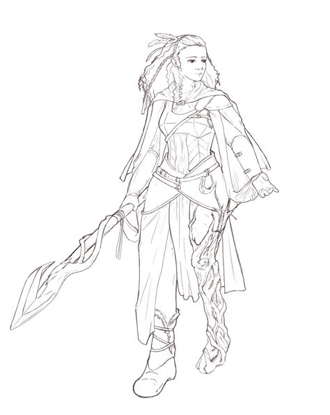 Dnd Character sketch by MixedNuts-Collection on DeviantArt